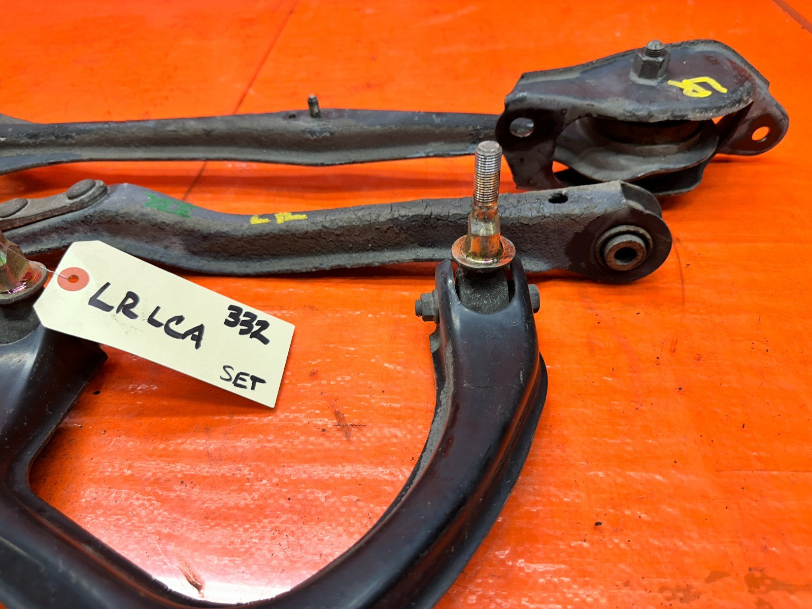 92 96 HONDA PRELUDE LEFT REAR CONTROL ARMS SET OEM FACTORY OE #3329