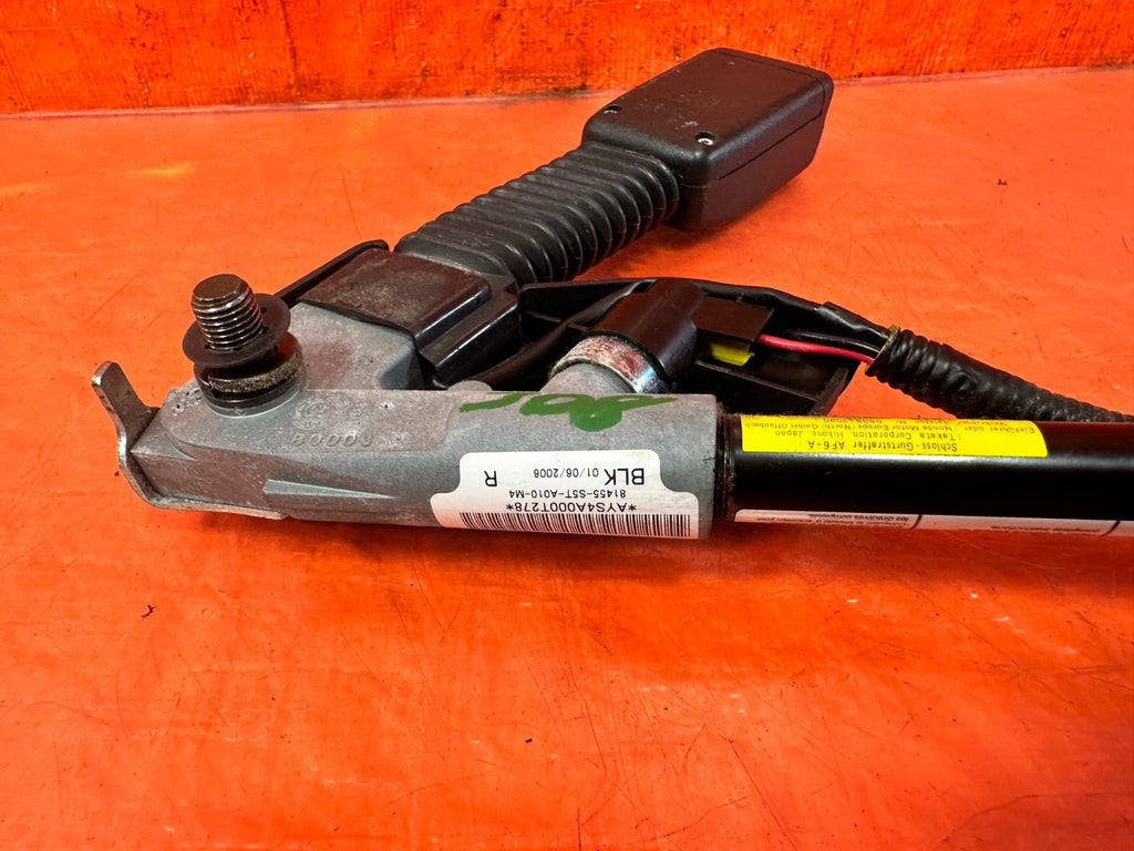 02-05 HONDA CIVIC SI EP3 HATCH RIGHT FRONT SEAT BELT BUCKLE CLIP OEM #3084