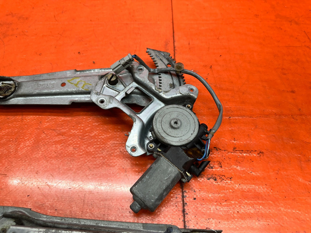 92 95 HONDA CIVIC 2D   POWER WINDOW REGULATORS MOTORS LEFT RIGHT   OEM #3335