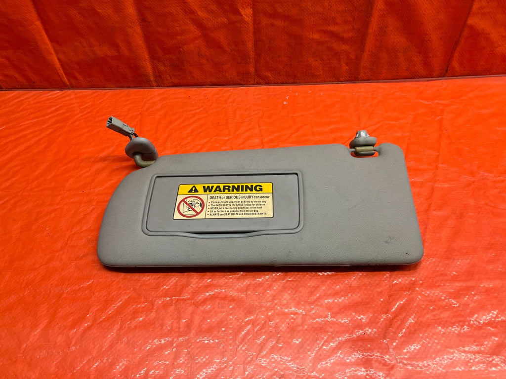 04 05 ACURA TSX   SUN VISOR   DRIVER LEFT SIDE   GRAY COLOR   OEM #1567