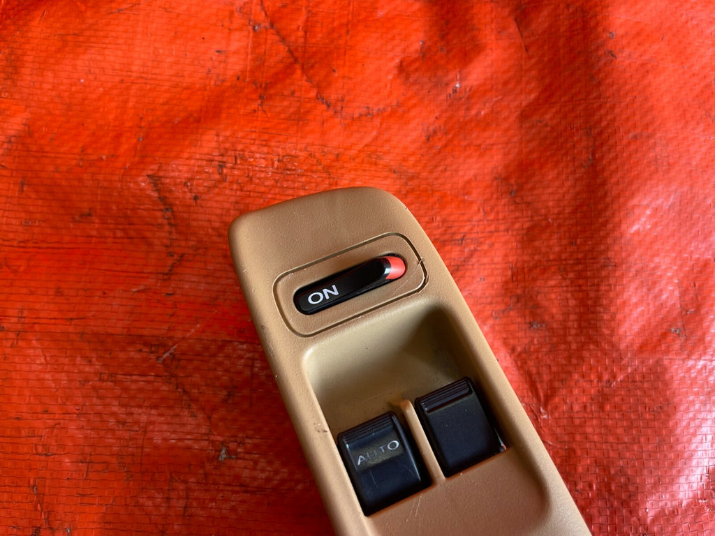 00 09 HONDA S2000   DRIVER LEFT   MASTER WINDOW SWITCH   TAN   OEM OE FACTORY7