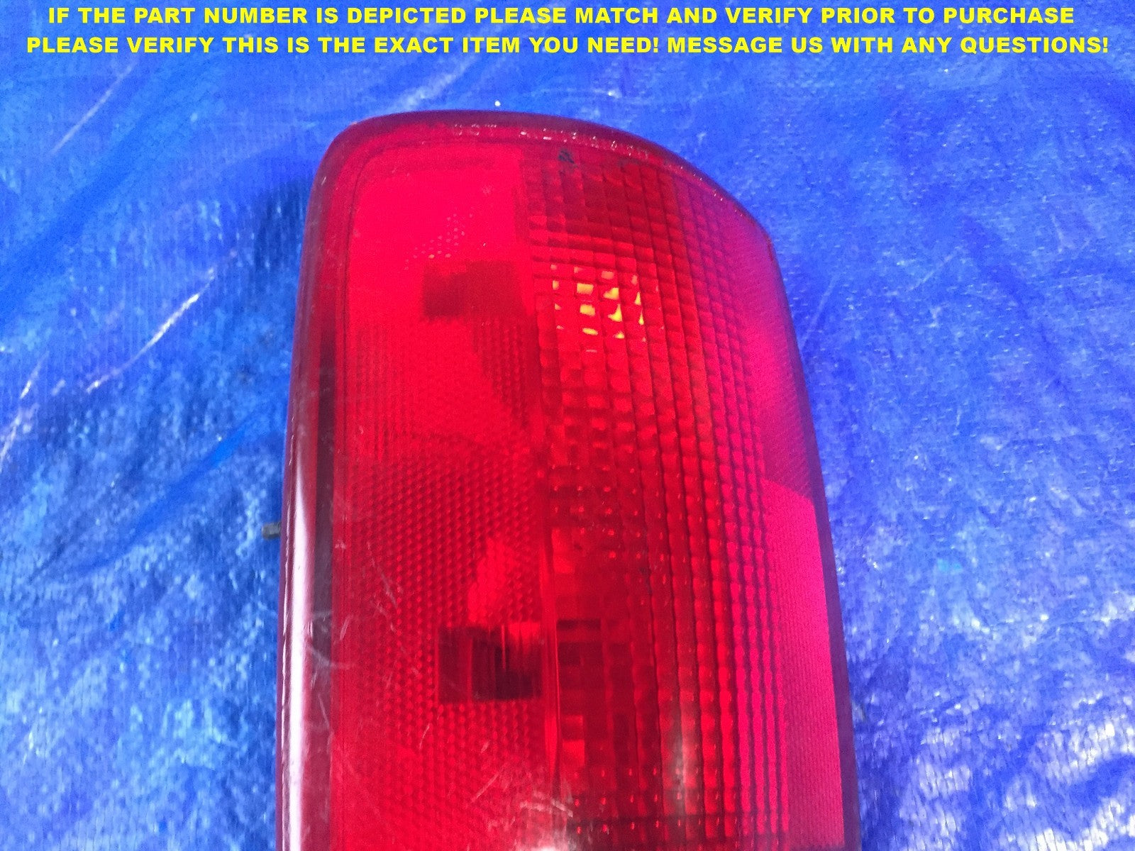 OEM 95 96 97 98 99 00 01 02 03 04 CHEVROLET BLAZER DRIVER LEFT TAIL LIGHT 1B3