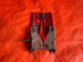 00 09 HONDA S2000   HOOD HINGE SET   HINGES LEFT RIGHT   RED COLOR   OEM OE0