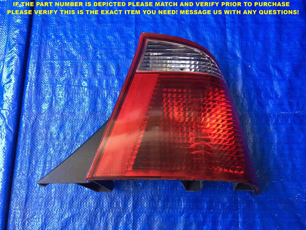 OEM 2005 2006 2007 05 06 07 FORD FOCUS PASSENGER RIGHT TAIL LGHT 2A0