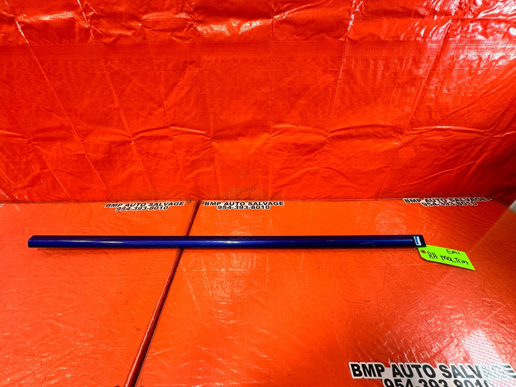 96 00 HONDA CIVIC COUPE & HATCH   DOOR MOLDING IMPACT STRIP RIGHT SIDE OEM #EM10