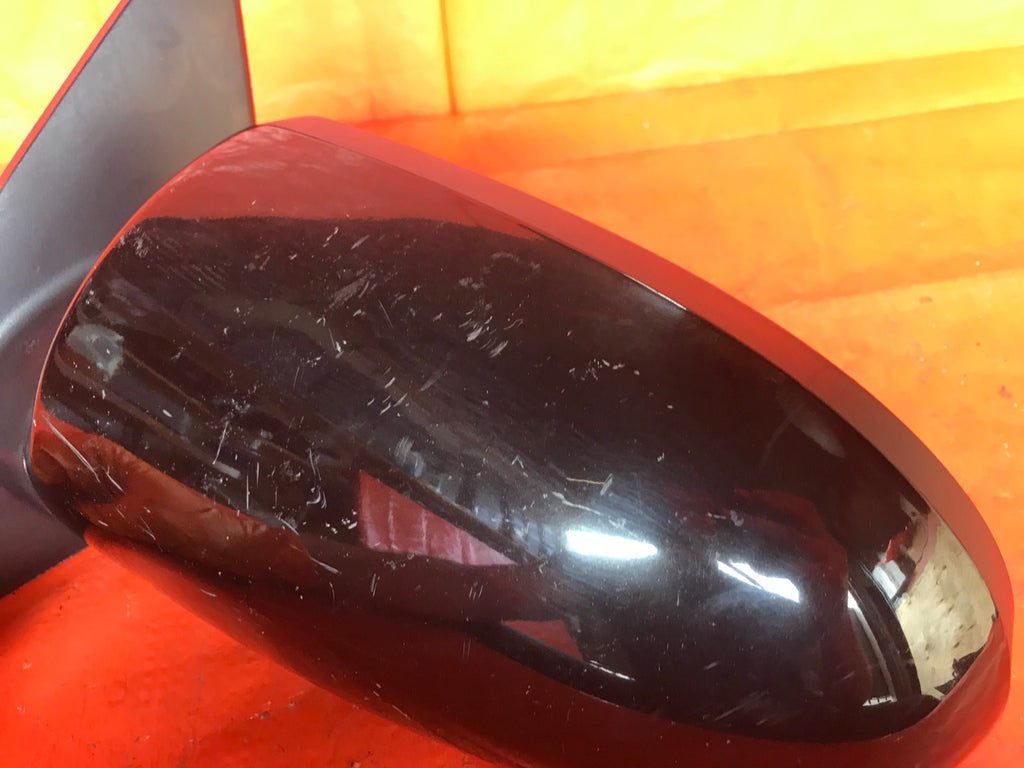 OEM 2007 07 HYUNDAI ACCENT SEDAN DRIVER LEFT SIDE VIEW MIRROR   BLACK   POWER   2