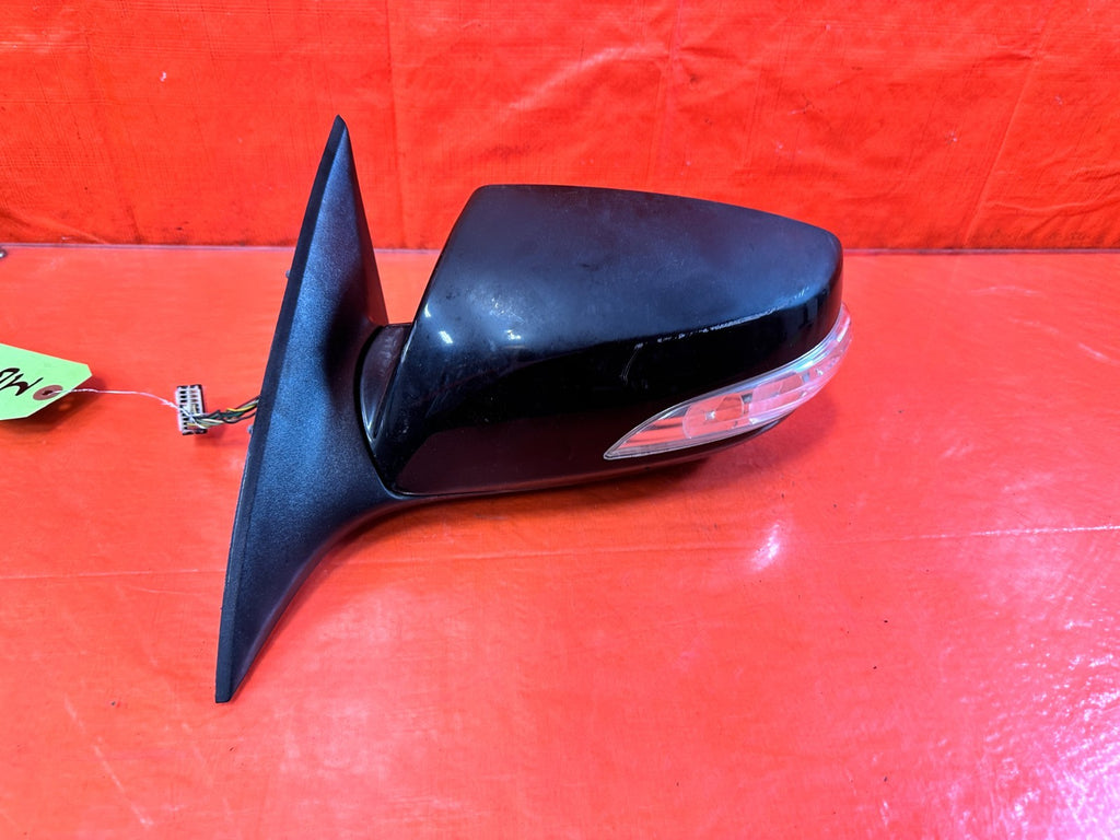 10 16 HYUNDAI GENESIS COUPE DRIVER LEFT EXTERIOR SIDE VIEW MIRROR W/ SIGNAL OEM0
