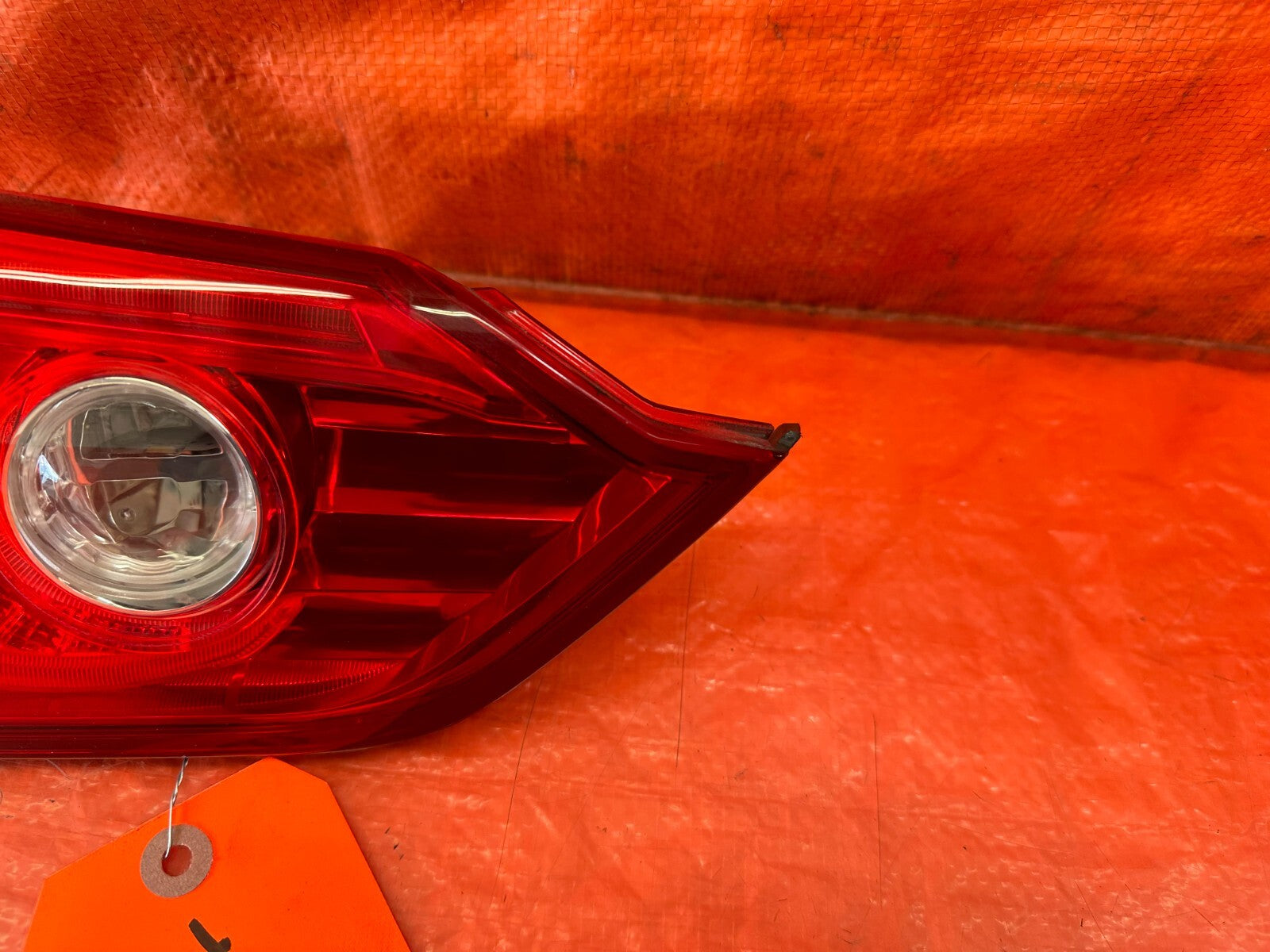 14 15 INFINITI Q50   DRIVER LEFT TRUNK MOUNTED   INNER TAIL LIGHT LAMP OEM #2422