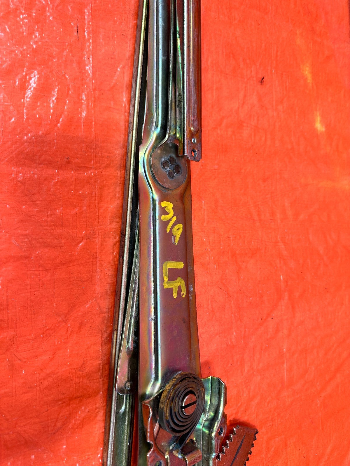 96 00 HONDA CIVIC COUPE   LEFT WINDOW REGULATOR   NON POWER   MANUAL   OEM 319  3