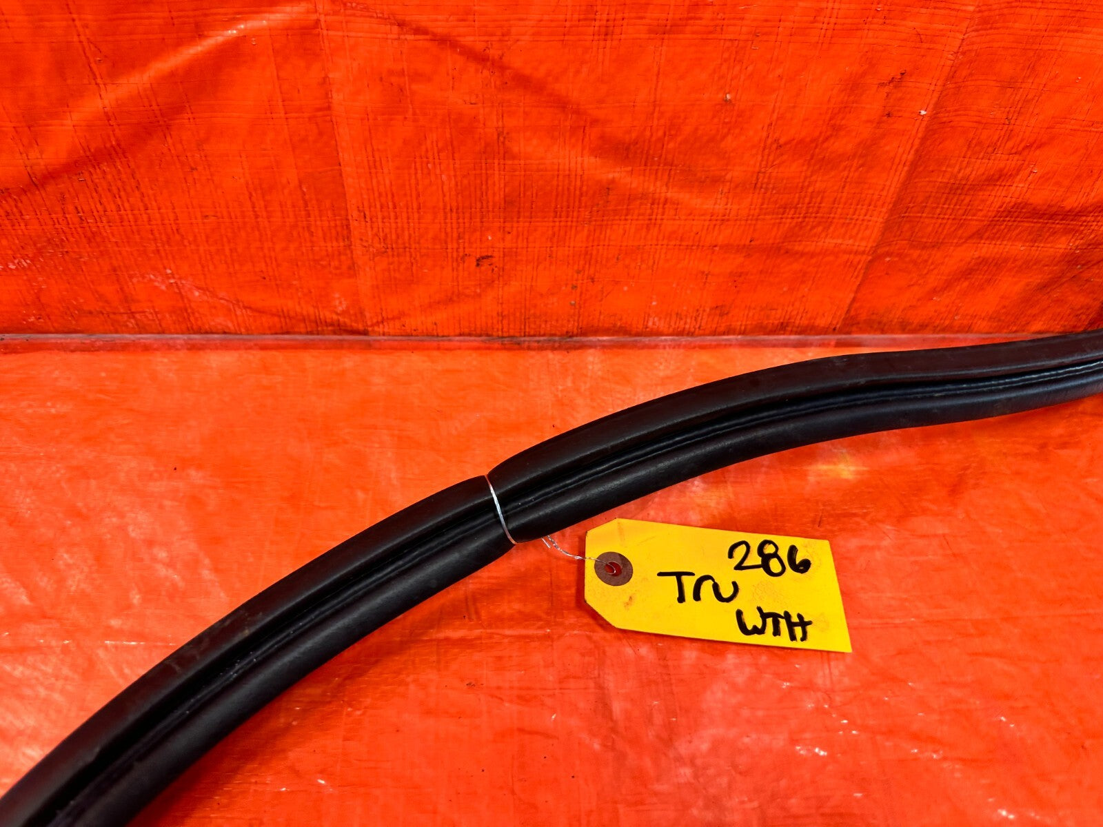 06 11 HONDA CIVIC 2D COUPE TRUNK WEATHER STRIP TRIM GASKET LINER LINING OEM #2861