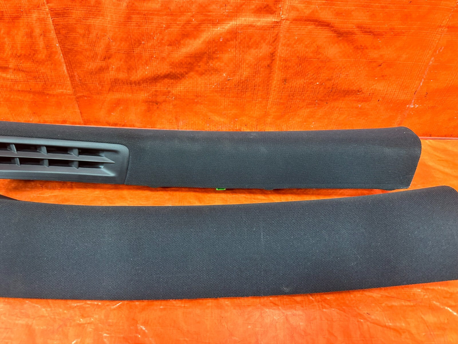 17 20 INFINITI Q60   LEFT & RIGHT A PILLARS   BLACK   OEM FACTORY #2895