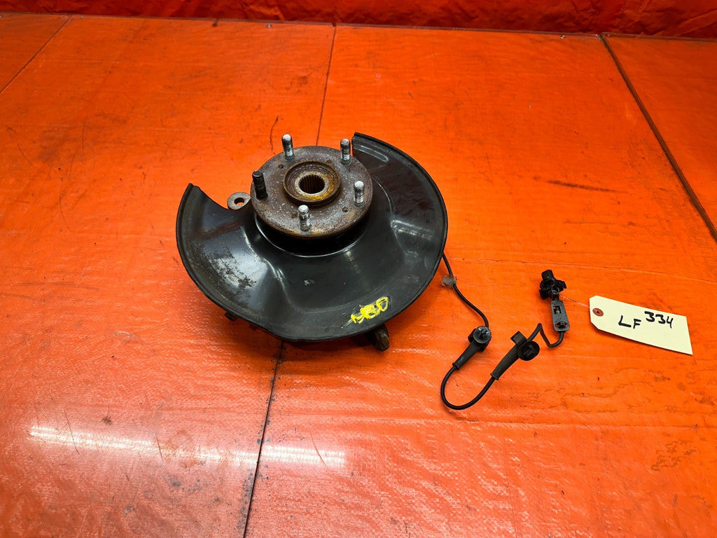 13 15 HONDA CIVIC SI 4D 2.4L LEFT DRIVER FRONT STEERING KNUCKLE SPINDLE OEM #3340