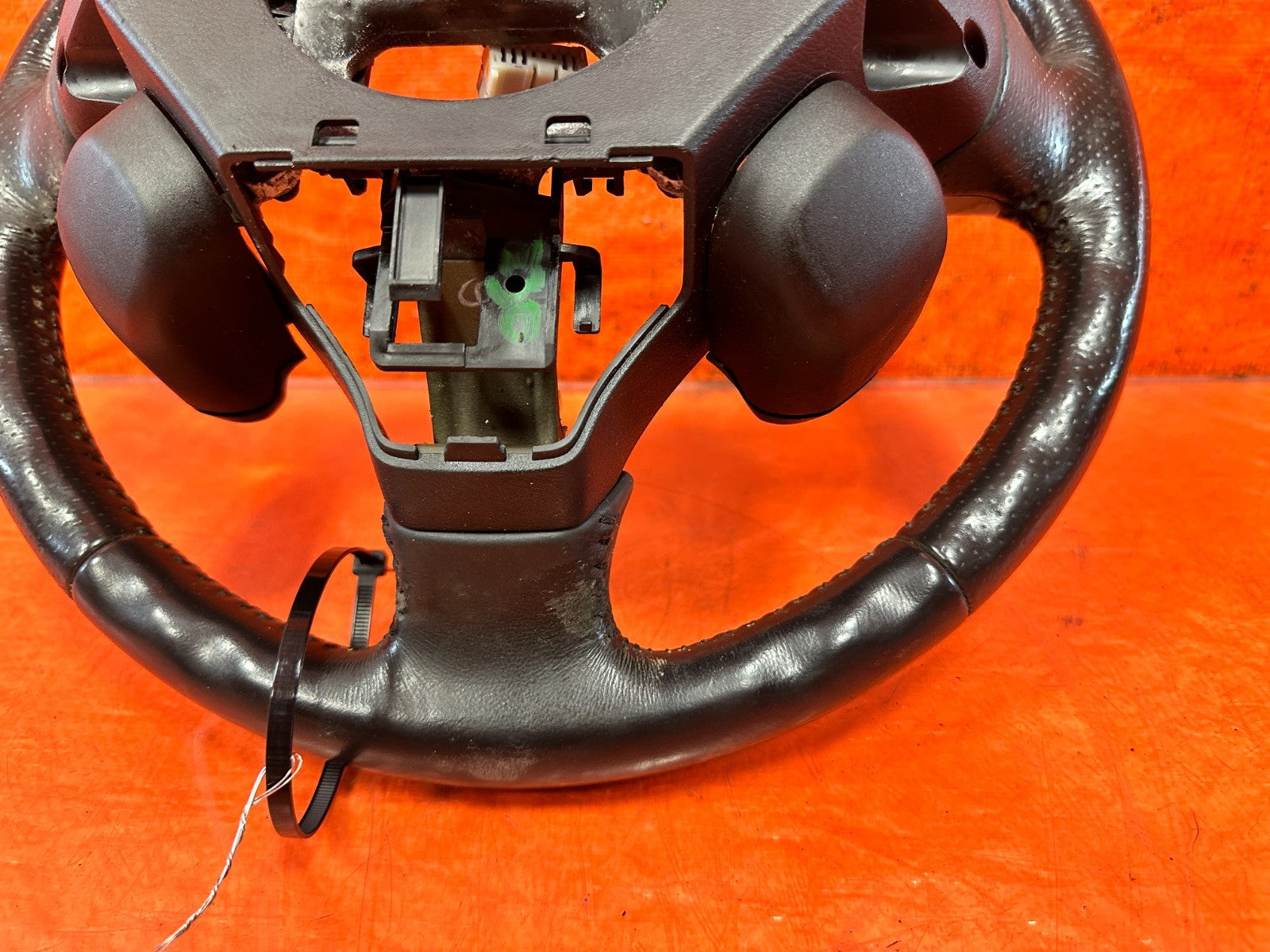 04 08 ACURA TSX LEATHER STEERING WHEEL W/ CRUISE AUDIO SWITCHES OEM #33016