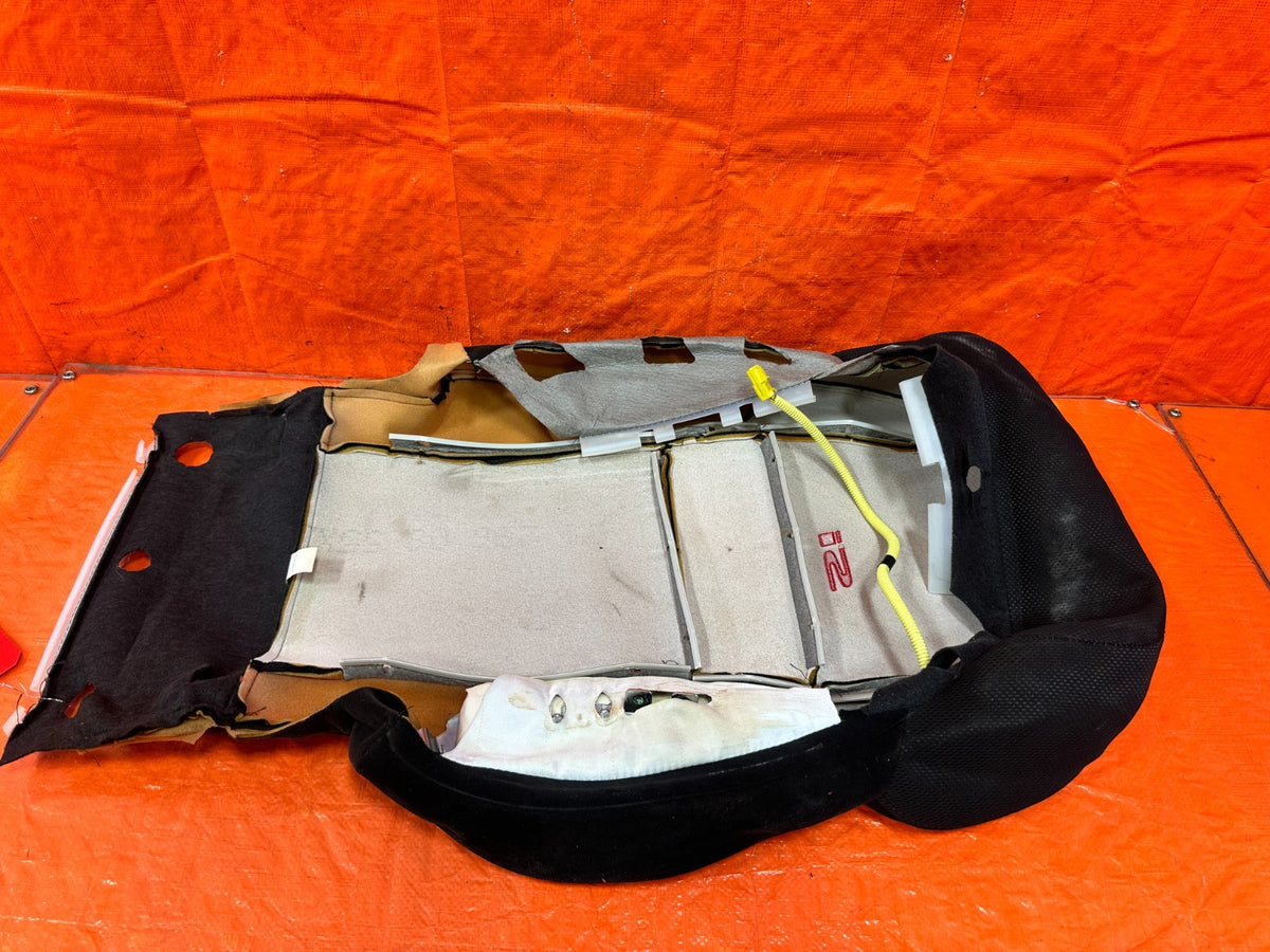 06-11 HONDA CIVIC SI RIGHT FRONT UPPER SEAT SKIN CLOTH FABRIC COVER OEM #3075