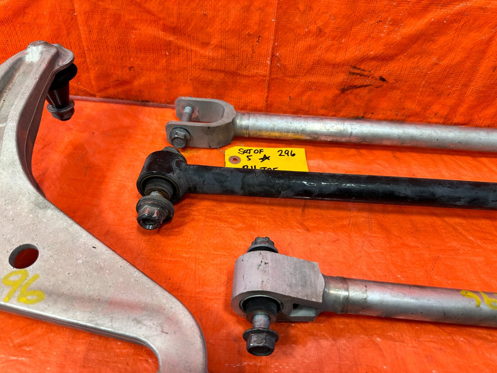 14 20 INFINITI Q50 Q60 LEFT REAR SPINDLE KNUCKLE W/ ALL CONTROL ARMS OEM #29612