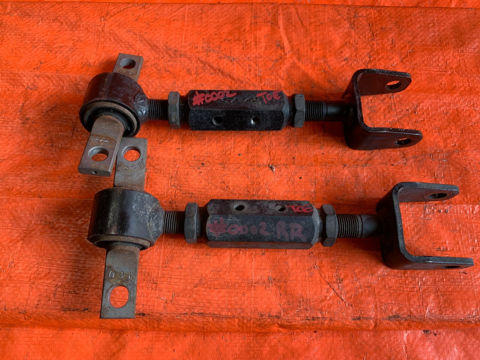 OEM 2005 05 ACURA RSX TYPE S SPC PERFORMANCE REAR UPPER CAMBER KIT ADJUSTABLE6
