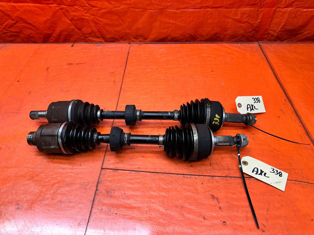 04-05 ACURA TSX 2.4L AT FRONT CV AXLE SHAFTS PAIR DRIVER PASSENGER OEM #3380