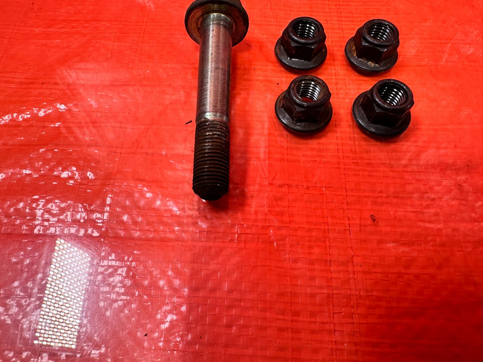 02 06 ACURA RSX   SINGLE REAR SHOCK BOLTS NUTS HARDWARE   OEM FACTORY #2713