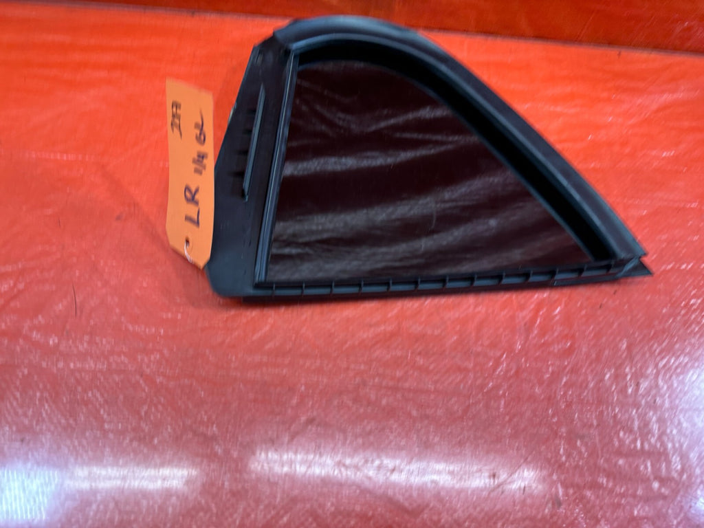 08 15 LANCER EVOLUTION X EVO 10   DRIVER LEFT REAR 1/4 QUARTER GLASS WINDOW #2176