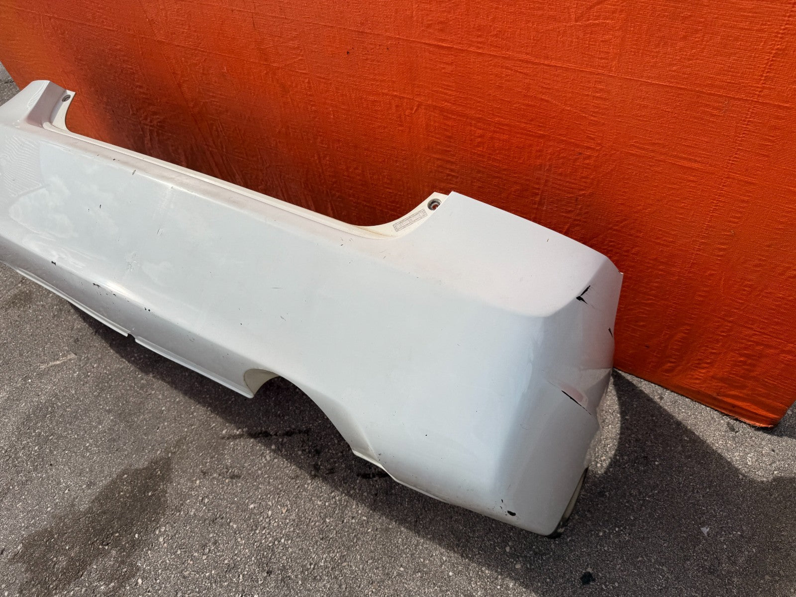 07 11 HONDA CIVIC SI SEDAN   REAR BUMPER COVER   OEM FACTORY OE #3008