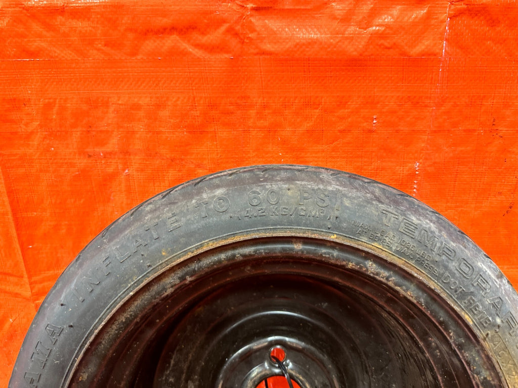 92 00 HONDA CIVIC   4x100   EMERGENCY / BACK UP / SPARE TIRE   OEM FACTORY 2957