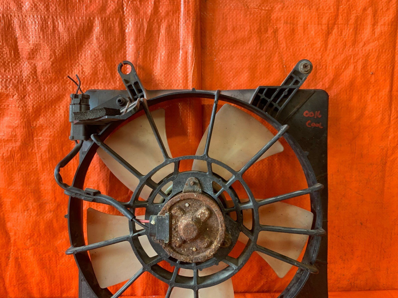 2003 03 ACURA RSX TYPE S   RADIATOR COOLING FAN   5 BLADE MODEL 5