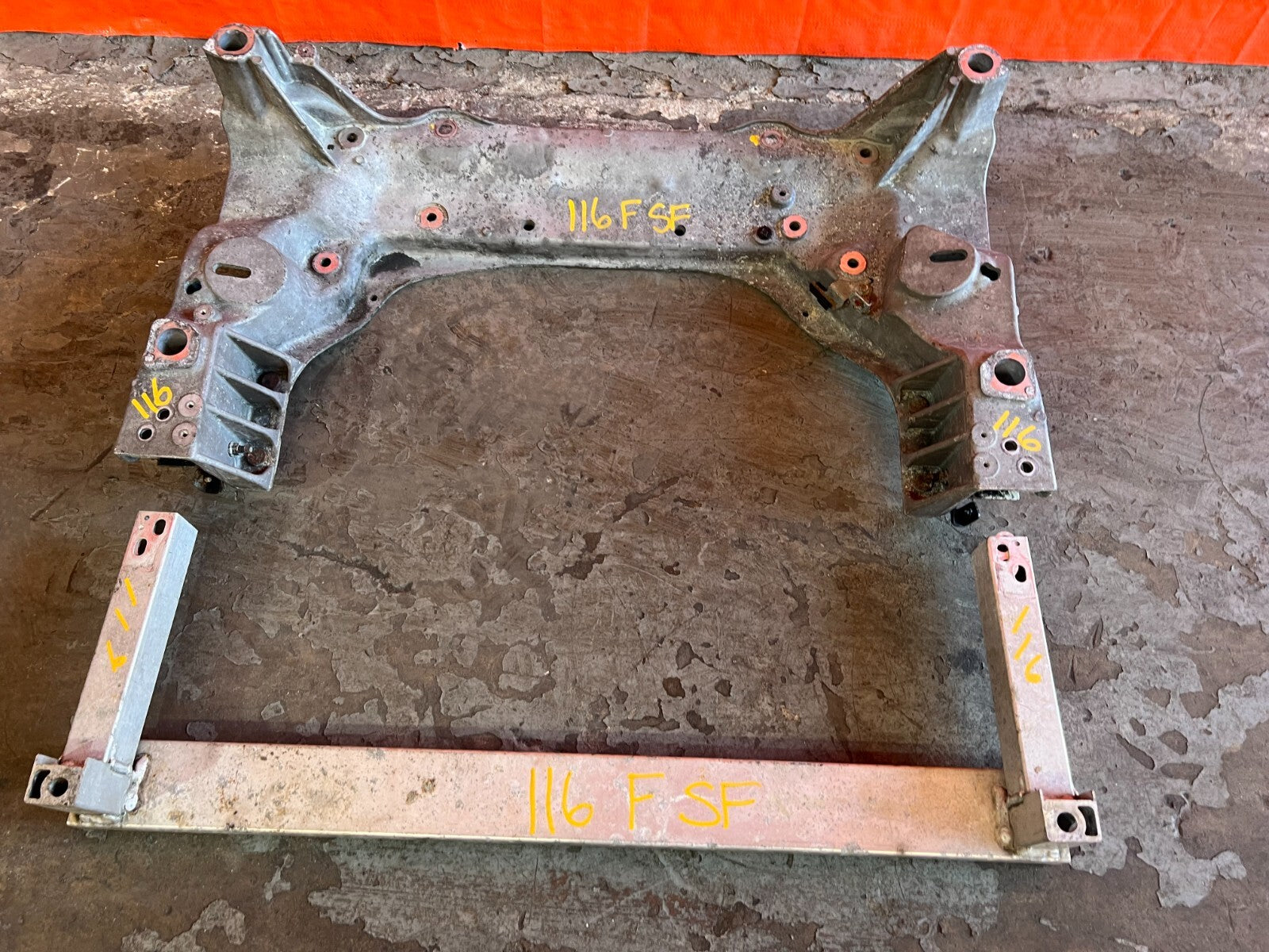 09 12 INFINITI FX50 FX35   FRONT SUBFRAME CROSSMEMBER K FRAME   OEM #1165
