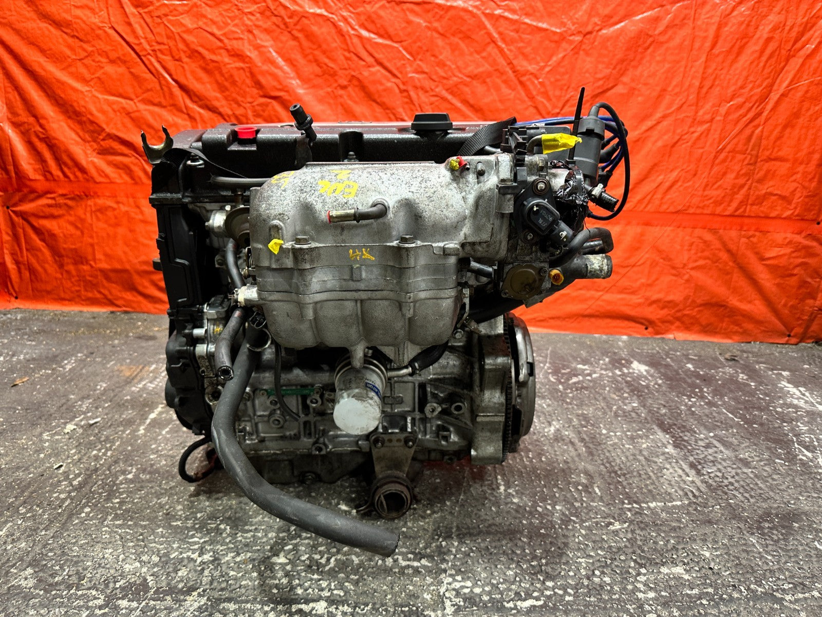 97 01 HONDA PRELUDE 2.2L H22A4 NON SH ENGINE MOTOR LONG BLOCK ASSEMBLY OEM #DNP113