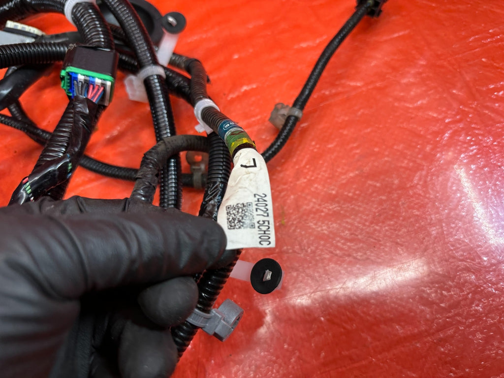 2018 18 INFINITI Q60 RED SPORT BODY WIRE HARNESS WIRING LOOM 24017 5CH0E OEM 20012