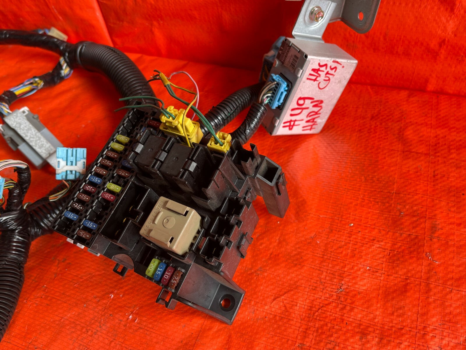 04 05 HONDA S2000 AP2 V1   DASHBOARD WIRING WIRE HARNESS  THER ARE CUTS  OEM10
