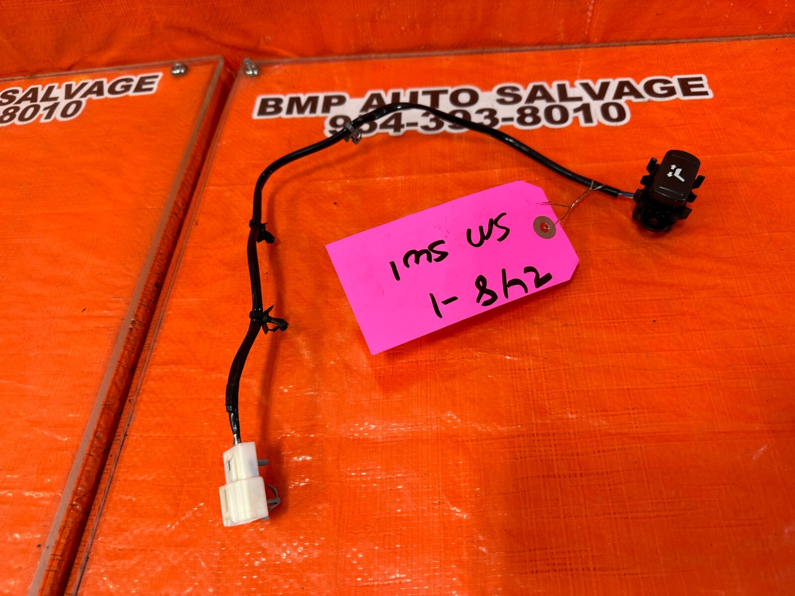 08 09 INFINITI G37 2D COUPE SPORT S   PASSENGER RIGHT SEAT SWITCH   OEM #2486