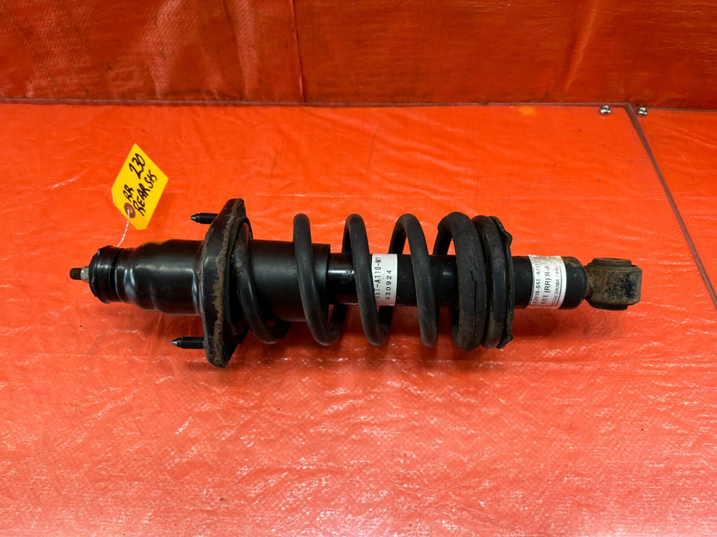 04 05 HONDA CIVIC SI EP3 HATCHBACK   RIGHT REAR SHOCK AND SPRING STRUT OEM #2300