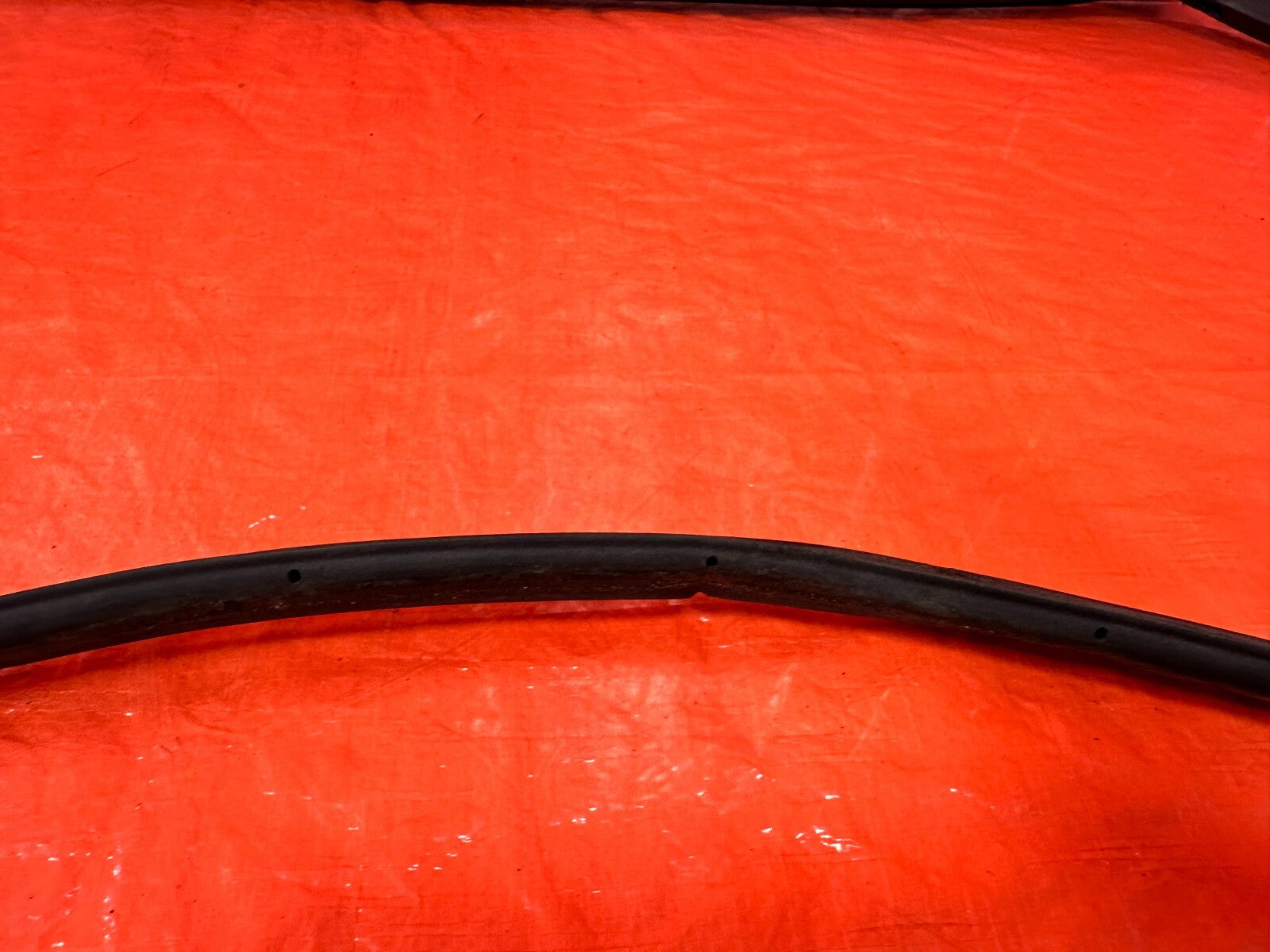04 08 ACURA TSX   DRIVER LEFT REAR DOOR WEATHER STRIP TRIM SEAL GASKET OEM 27511