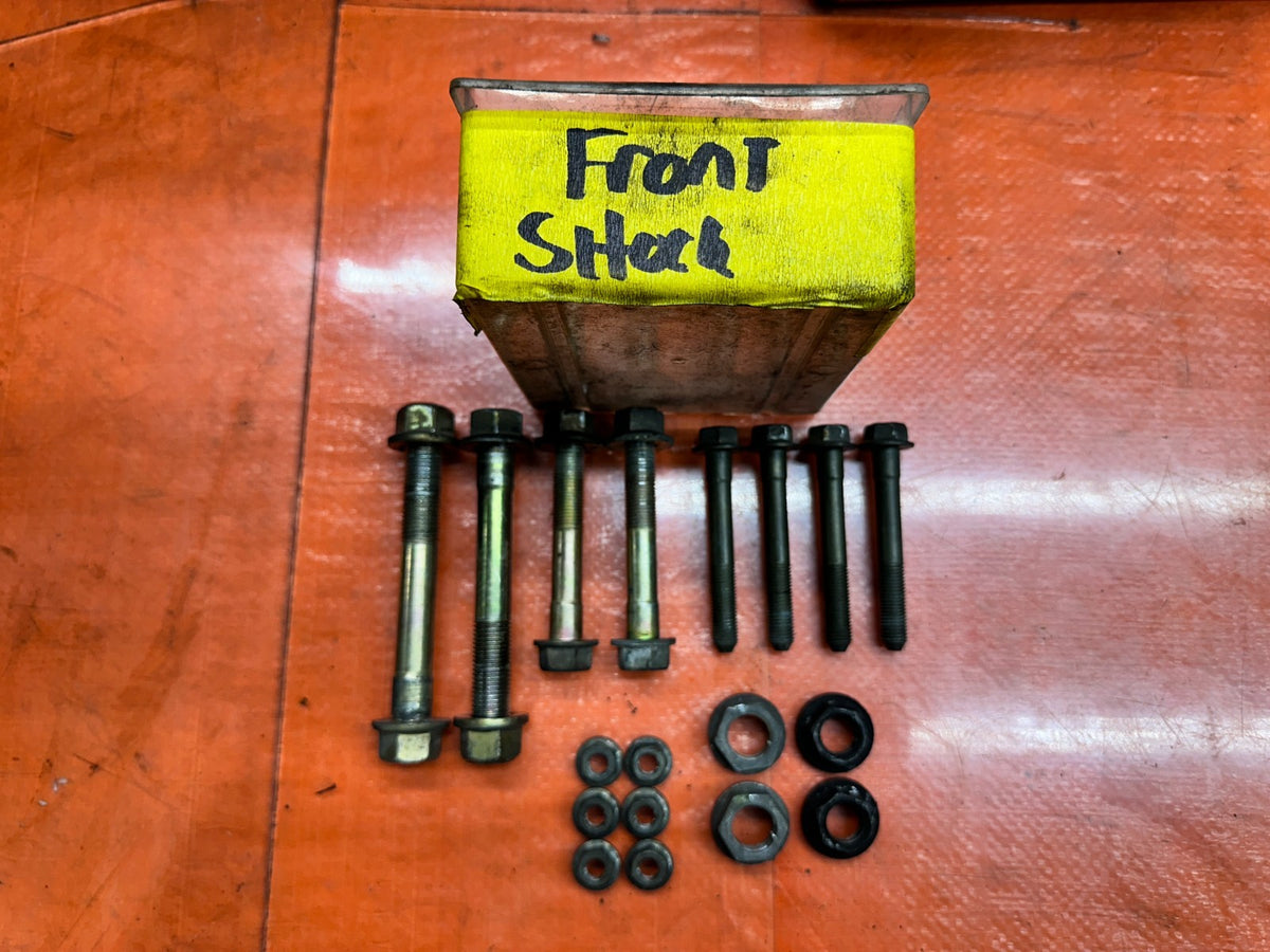 03-08 NISSAN 350Z 3.5L FRONT LOWER CONTROL ARM BOLTS HARDWARE SET OEM #3460