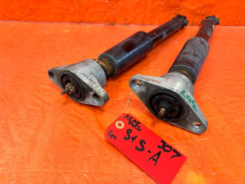 07 11 HONDA CIVIC SI SEDAN   REAR SHOCKS & SPRINGS LEFT AND RIGHT FACTORY   3074