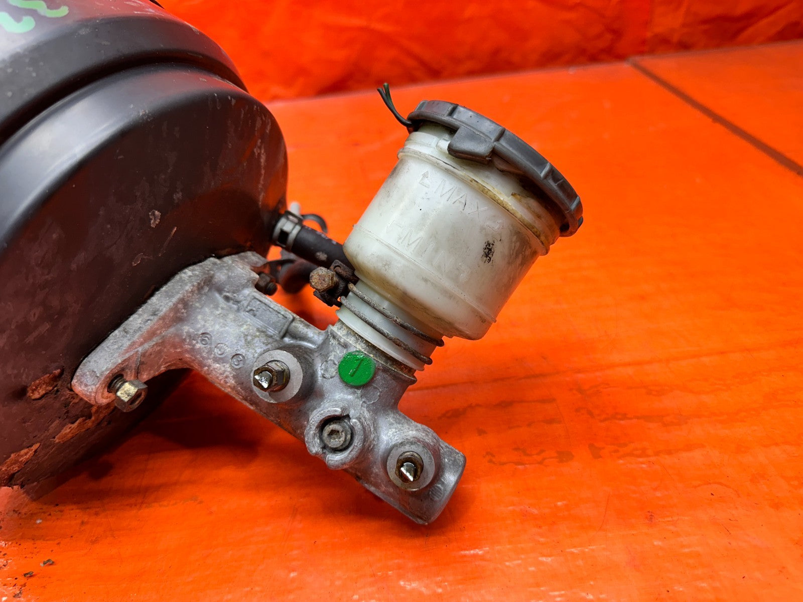 92 96 HONDA PRELUDE BRAKE BOOSTER MASTER CYLINDER OEM #3324