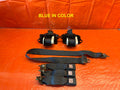 90 91 ACURA INTEGRA 2D   BLUE REAR SEAT BELT SET   LEFT & RIGHT SEAT BELTS   OEM0