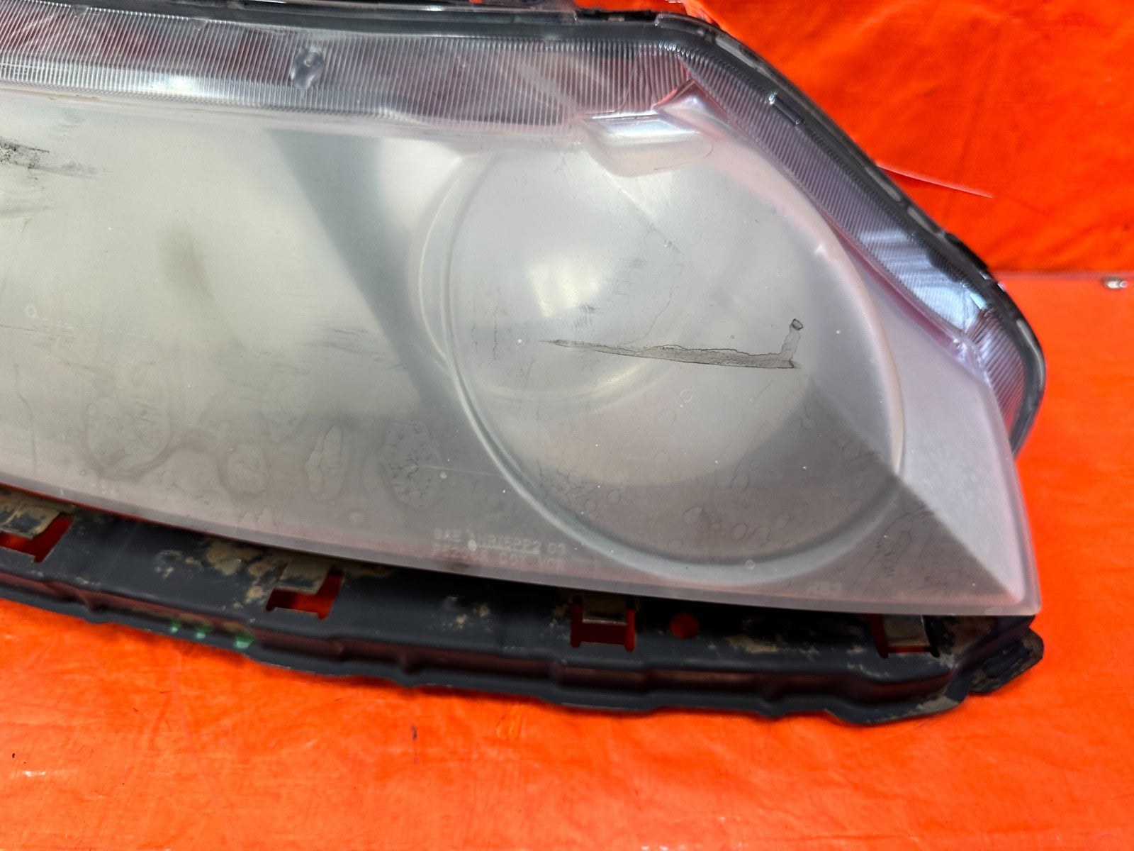 06 08 HONDA CIVIC SEDAN   RIGHT HEADLIGHT HEADLAMP W/ BRACKET COMPLETE OEM #3003