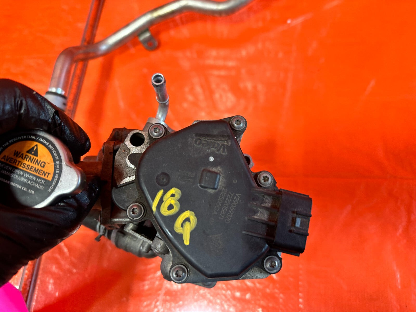 16 20 INFINITI Q50 & Q60   3.0L 300HP   VR30DDTT COOLANT CONTROL VALVE   OEM 18Q5