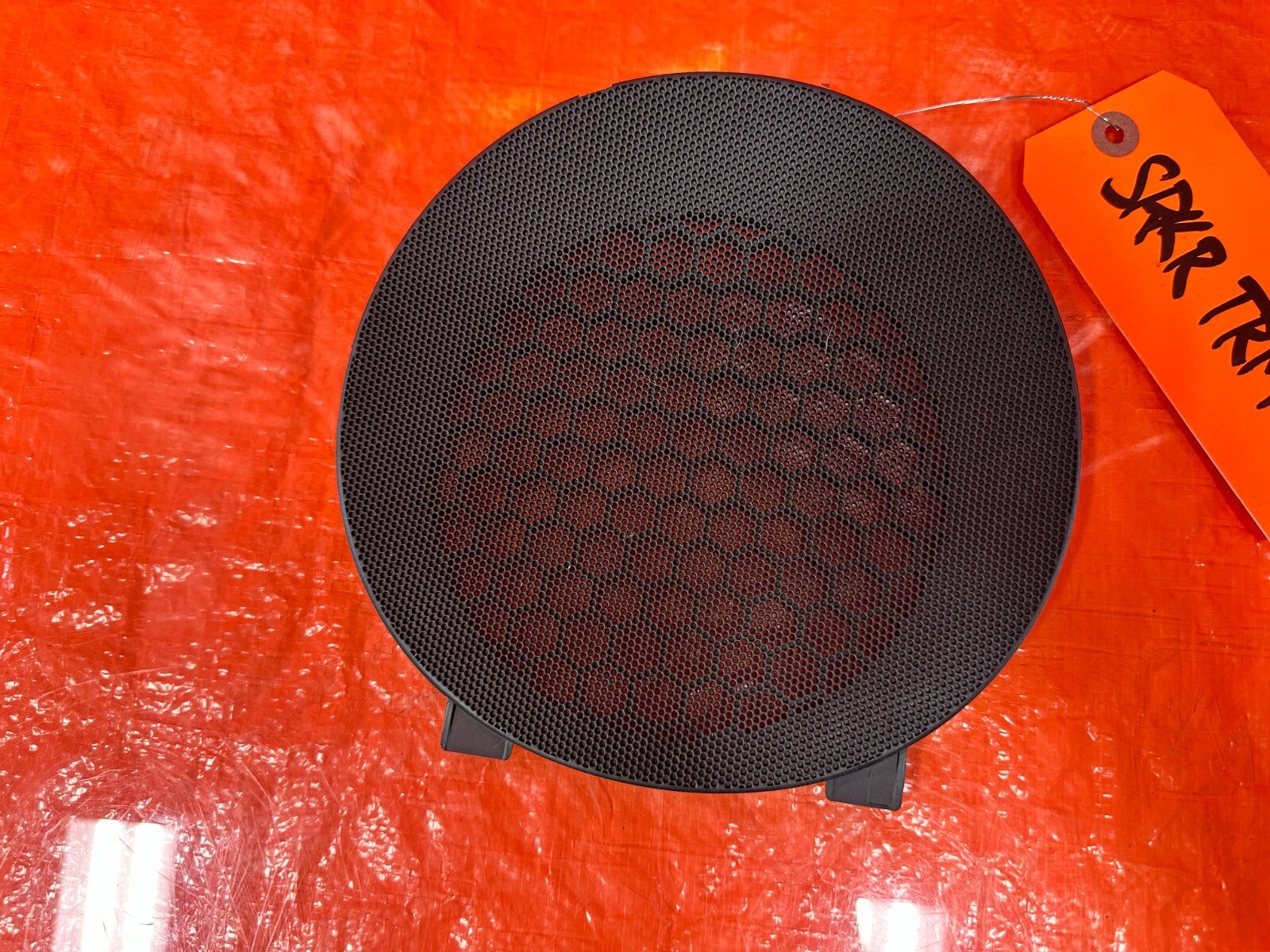 02 06 ACURA RSX   REAR INTERIOR SPEAKER COVER TRIM LEFT & RIGHT BLACK OEM #2711