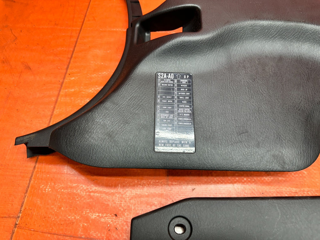 00-09 HONDA S2000 AP1 AP2 INTERIOR KICK PANELS SET DRIVER PASSENGER #3376