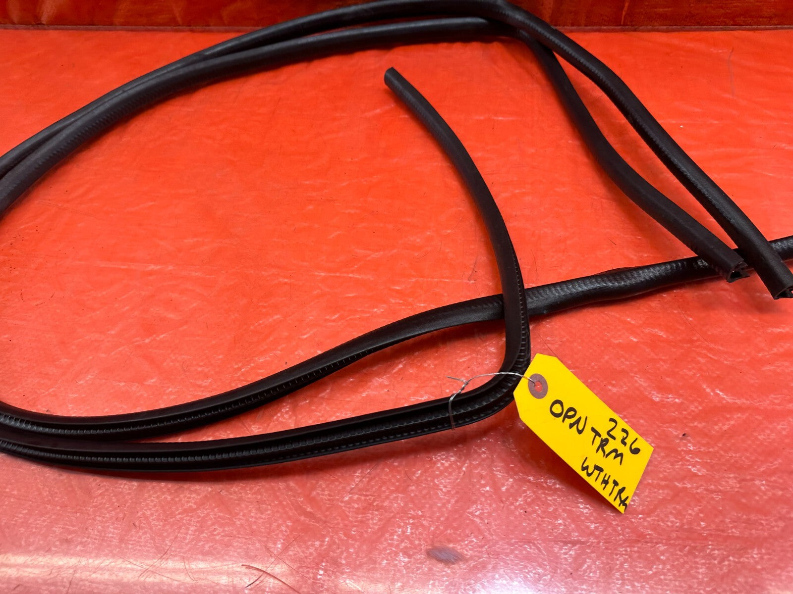 94 01 ACURA INTEGRA 2 DOOR TO CHASSIS WEATHER STRIP OPEN TRIM LEFT RIGHT OEM 2264