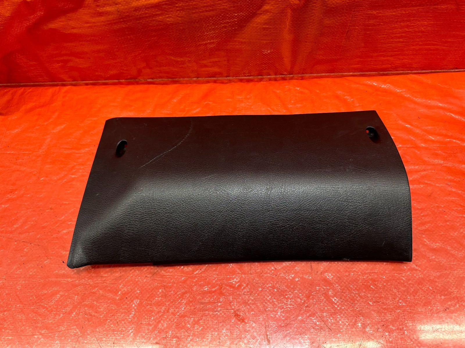 90 93 ACURA INTEGRA 2D   UNDER DASH BLOWER MOTOR COVER TRIM   BLACK   OEM #1898