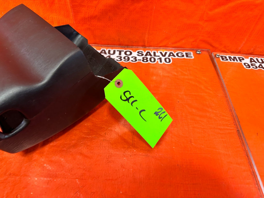 02 06 LEXUS SC430   KEY IGNITION STEERING COLUMN COVER TOP BOTTOM   OEM #2615