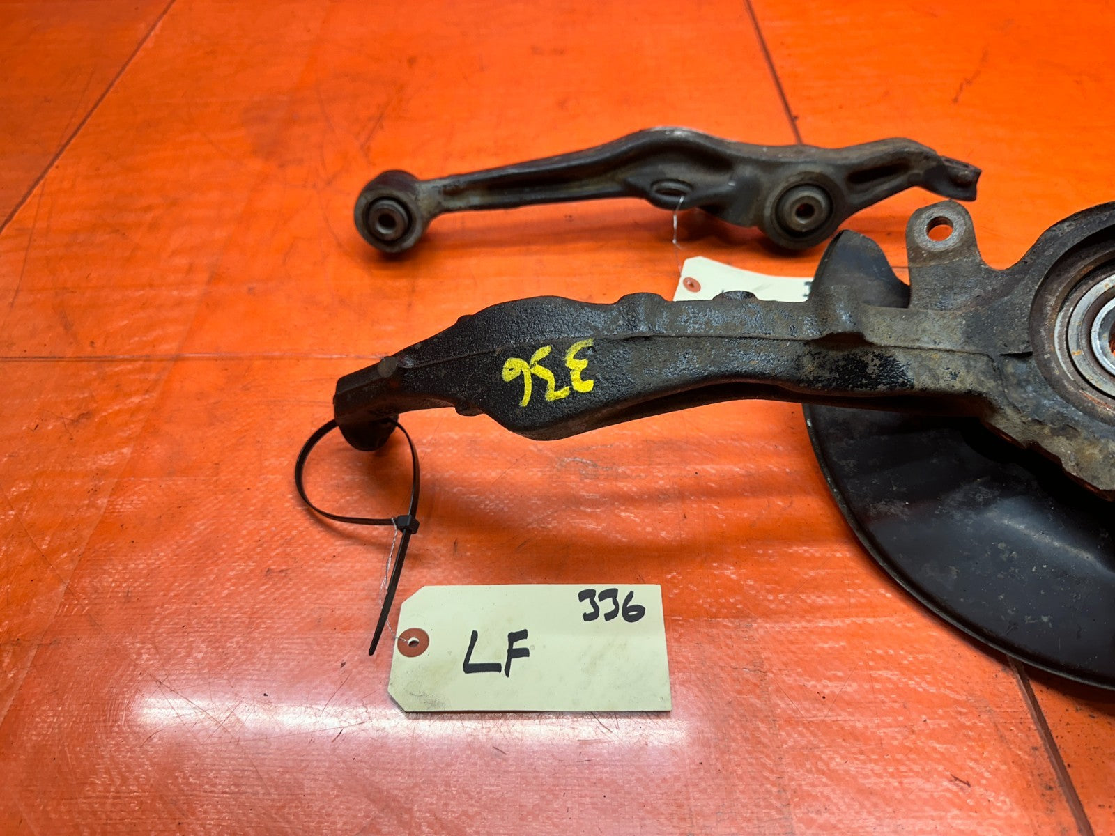 97 01 HONDA PRELUDE 2.2L LEFT DRIVER FRONT KNUCKLE SPINDLE CONTROL ARM OEM #3365