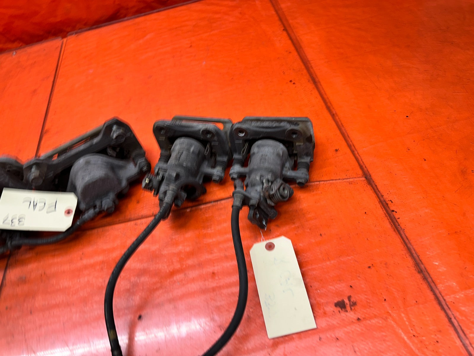 00 03 HONDA S2000 AP1 FRONT REAR BRAKE CALIPERS BRACKETS PADS SET LEFT RIGHT #3316