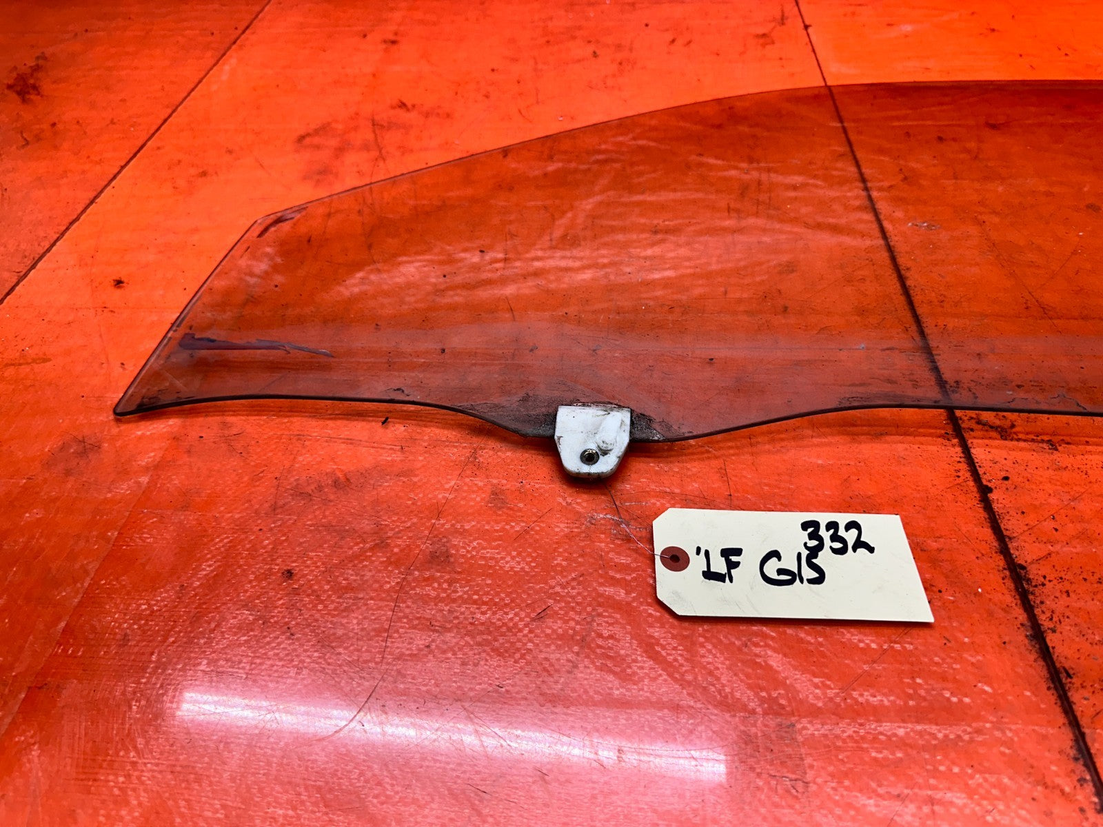 92 96 HONDA PRELUDE LEFT DRIVER DOOR WINDOW GLASS OEM #3326