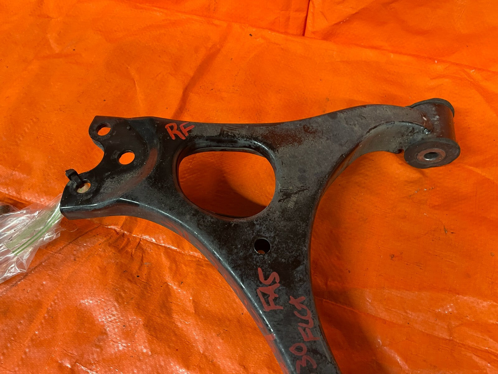 06 11 HONDA CIVIC SI PASSENGER RIGHT FRONT LOWER CONTROL ARM W/ BOLTS OEM3
