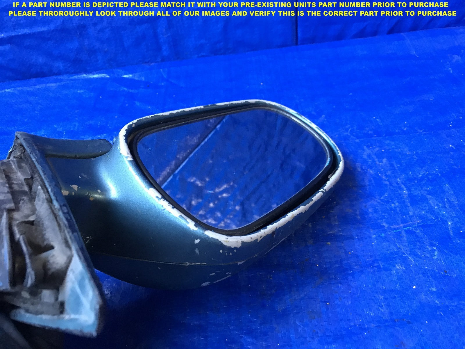 OEM 1990 1991 1992 1993 HONDA ACCORD DRIVER LEFT SIDE VIEW MIRROR       BIN 11 5