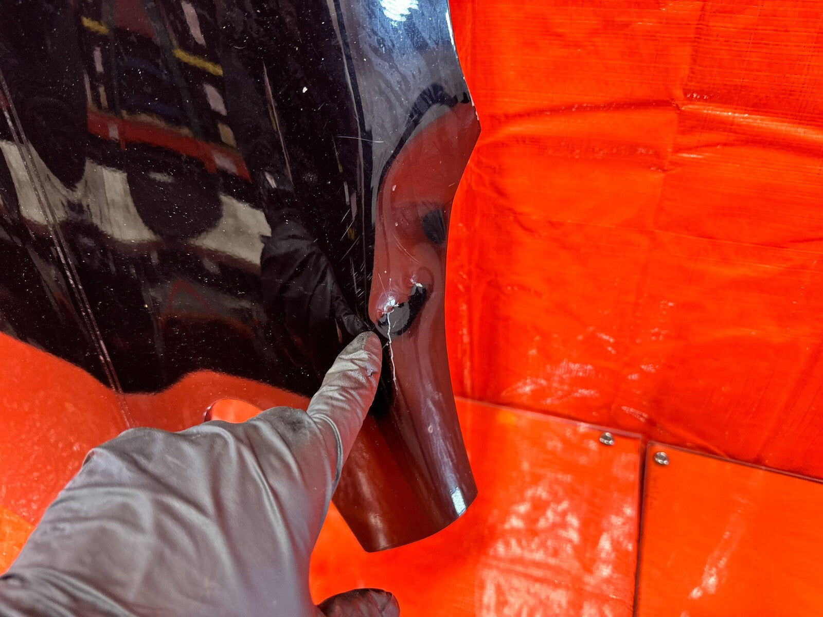 12 15 HONDA CIVIC SI   DRIVER LEFT FENDER   OEM FACTORY #2657